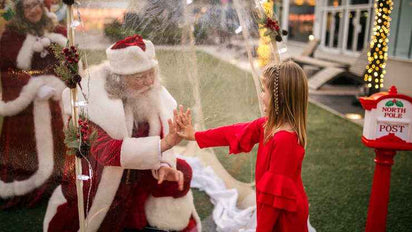 CNBC Reprot- It won’t be a year without a Santa Claus, as malls turn to portable igloos and virtual visits to save the holiday tradition