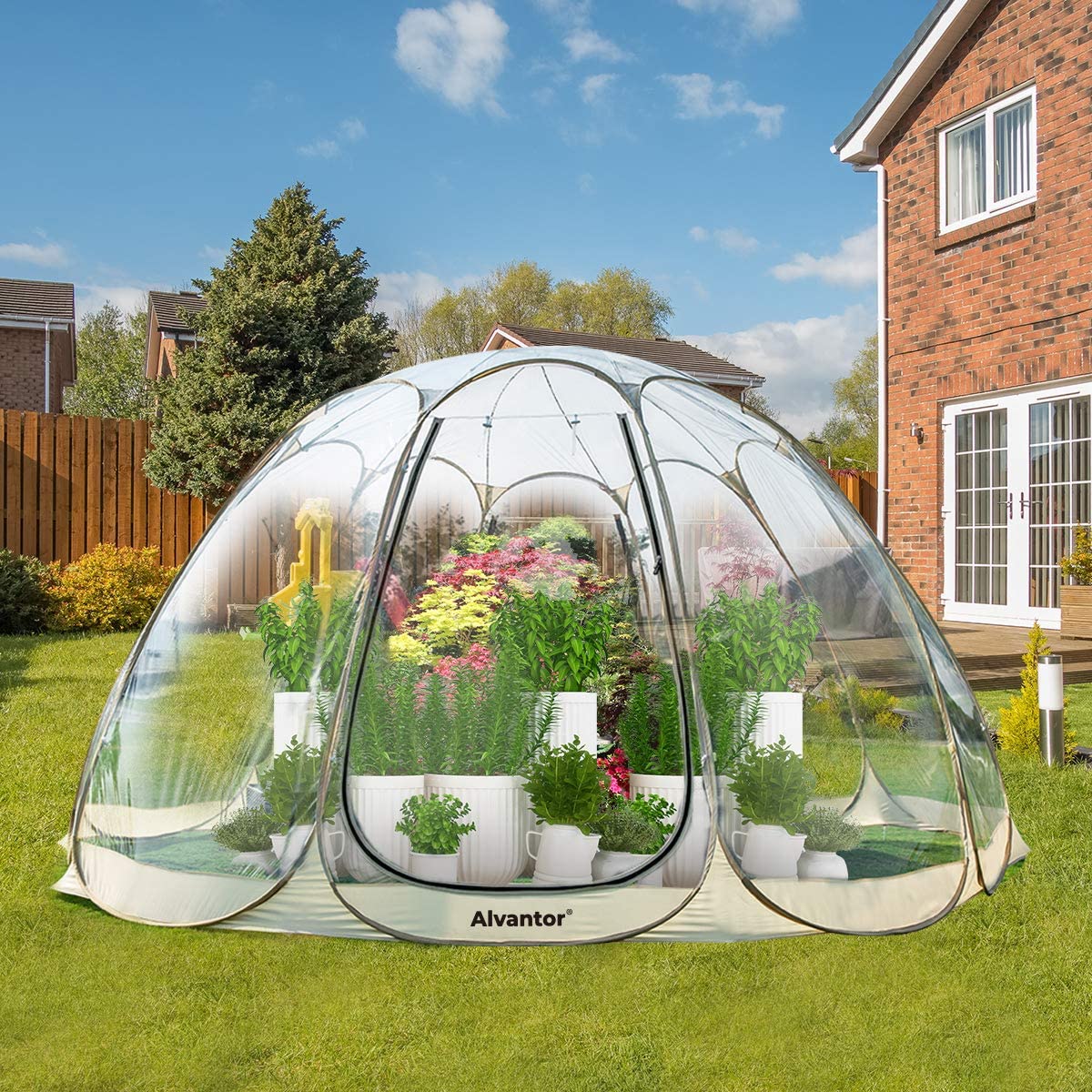 Alvantor® Outdoor Kugelzelt/ Pop Up Pavillon/ Iglu – Alvantor® Bubble Zelt  DE